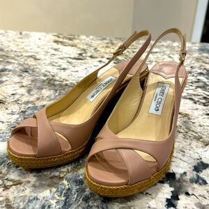 Jimmy Choo heels , size 40,5, in great condition, worn 2 times outdoors.